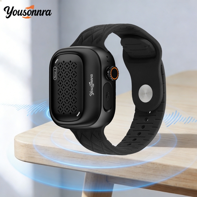 Yousonnra Mini Portable Wearable Blue tooth Speaker with Hands Free Call, IP69 Waterproof, 20H Playtime, 1+N Function, 6.0BT