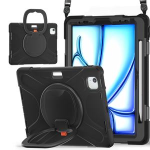 Fundas Protectoras de Silicona para Tablets con Agarre Ergonómico para Niños, para iPad Air 2024 M2 11 13 Pulgadas, Resistentes, con Soporte Giratorio de 360 Grados - Product Image 1