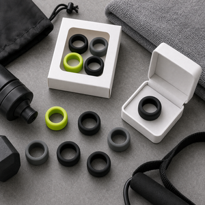 เคสซิลิโคน Oura Ring 5/4 Galaxy Ring RingConn Ultrahuman สีเขียวมะนาว สำหรับปกป้องแหวนอัจฉริยะ ออกกำลังกาย มองเห็นได้ชัดเจน - Product Image 1