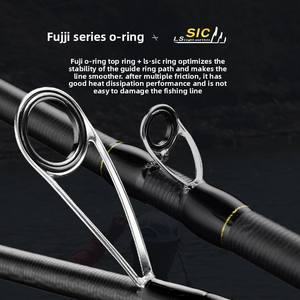 Caña de Pescar CRONY New ADDICTION Ultraligera de Carbono para Principiantes, Universal, de Largo Alcance, Acción Rápida, para Pescar Peces Mandarín y Lubina de Boca Ancha - Product Image 3