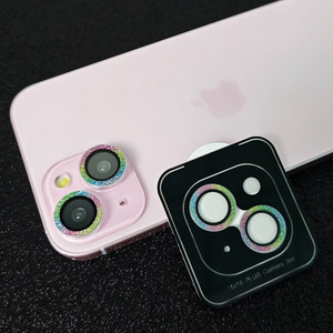 Venta al por mayor Paquete al por menor Bling 3D clear Diamond Lente <span class=keywords><strong>de</strong></span> <span class=keywords><strong>cobertura</strong></span> completa Protector <span class=keywords><strong>de</strong></span> lente <span class=keywords><strong>de</strong></span> cámara <span class=keywords><strong>de</strong></span> aluminio para iPhone 15 14 Pro Max 16 - Product Image 6