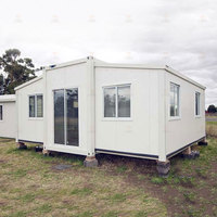 Maisons semi-basses extensibles, fabrication de luxe, conteneur papillon, construction rapide, en chine, livraison gratuite