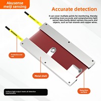 AKUSENSE PT-10ML Japon Capteur à fibre optique à matrice traversante monté sur vis Interrupteur de détection de zone de réflexion diffuse infrarouge