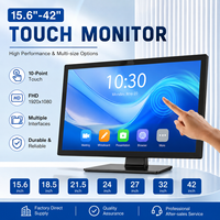 Factory 15 17 Inch 1024*768 HD VGA BNC Capacitance USB Touch Screen Metal TFT Open Frame Embedded Industrial LCD Monitor