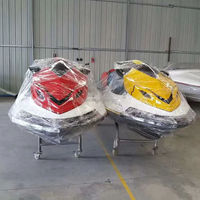 Bateau à moteur 4 temps 1400cc Water Jet Ski Fun Sports Water Jet Ski Motorcycle 2-3 Person Motorboat à vendre