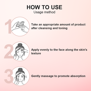 OEM/Private Label 50ml Niacinamide Crème éclaircissante et blanchissante <span class=keywords><strong>pour</strong></span> le visage cible <span class=keywords><strong>les</strong></span> <span class=keywords><strong>taches</strong></span> brunes et <span class=keywords><strong>les</strong></span> cicatrices d'acné au teint terne - Product Image 3