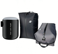 Sac de compression sous vide en TPU 2200 mAh pour extérieur, étanche IPX7, avec fermeture éclair, réutilisable, gain de place, pour voyage, vente en gros