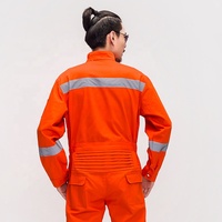 Salopette de travail de sécurité en poly coton pour homme