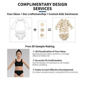 Ensemble <span class=keywords><strong>de</strong></span> <span class=keywords><strong>maillot</strong></span> <span class=keywords><strong>de</strong></span> <span class=keywords><strong>bain</strong></span> Rashguard pour filles, personnalisé, à manches longues, protection UV, haut <span class=keywords><strong>de</strong></span> <span class=keywords><strong>maillot</strong></span> <span class=keywords><strong>de</strong></span> <span class=keywords><strong>bain</strong></span> et bas à jupe, pour bébés et jeunes, motif fleur et coccinelle - Product Image 4