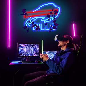 Letrero de Neón de Fútbol Americano Buffalo, Luz LED de Neón para Decoración de Pared, Cuarto de Hombre, Oficina, Bar, Pub, Sala de Juegos - Product Image 6