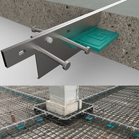 Joint de renforcement pour sols en béton industriels VANSE pour améliorer la durée de vie du béton