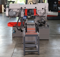 Scie à ruban CNC électrique entièrement automatique de grande taille pour la découpe de métaux, avec moteur, accessoires d'alimentation et engrenages comme composants essentiels