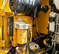 Excavatrice sur chenilles hydraulique CAT 315C d'occasion de 15 tonnes, à haut rendement énergétique, stable, pour travaux de terrassement, avec personnalisation des accessoires