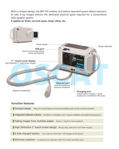 Alat Rontgen Portabel OSCAT Vet, Mesin Rontgen Mobile Diagnostik Medis Genggam, Instrumen Veteriner Bersertifikasi CE untuk Klinik Hewan - Product Image 2