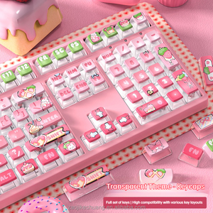 Capuchons de touches personnalisés, prix d'usine, couleurs, capuchons de touches PBT double injection Cherry 153 touches <span class=keywords><strong>Gmk</strong></span> pour clavier de jeu - Product Image 1