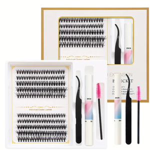 Expédition rapide, <span class=keywords><strong>cils</strong></span> en cluster DIY, stock en entrepôt US/UE, <span class=keywords><strong>cils</strong></span> individuels, livraison en 3 à 7 jours, pas d'attente douanière - Product Image 2