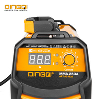 DINGQI MMA 200A Poste à souder à l'arc IGBT Inverter 110V/220V Double tension Démarrage à chaud Anti-adhérent pour tôles d'acier et réparation automobile