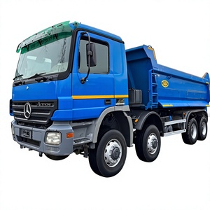 Camion Ribaltabile Usato 2000 ACTROS 4141 MP3 8*6 Giallo 6x6 con Guida a Destra, Telecamera Posteriore, Diesel, Trasmissione Manuale - Product Image 1