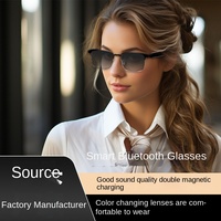Lunettes Intelligentes Mi Zhitong avec Assistant IA, Verres à Teinte Variable, Étanchéité IPX-5, Batterie 55 mAh, Logo Personnalisable, pour la Conduite et les Appels Téléphoniques
