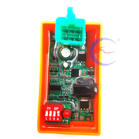 Contrôleur d'allumage programmable DC CDI FIGHTER MOTO avec interrupteur DIP pour moto 100CC 110CC 4 BROCHES Transparent Coloré