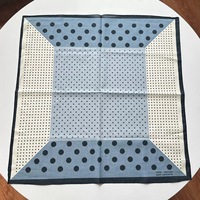 Bandana carrée tendance en popeline de coton à faible MOQ, foulard polyvalent pour femme et écharpe de tête, bandanas en coton personnalisés 22*22 pouces