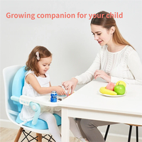 Chaise haute bébé en plastique pliable et réglable pour repas et alimentation (vente en gros)