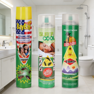 Spray Répulsif Anti-Insectes Aérosol Domestique en Gros, Grande Capacité, Élimine Instantanément les Insectes Volants et Rampants - Meilleures Ventes - Product Image 1