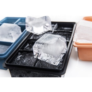 À Libération facile en gros <span class=keywords><strong>cuisine</strong></span> 6 cavité plateaux à glaçons en silicone <span class=keywords><strong>de</strong></span> grande taille pour le whisky - Product Image 2