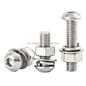 Cabeza hueca hexagonal de alta resistencia negra de grado 10,9 de calidad de Taiwán <span class=keywords><strong>DIN7380</strong></span> - Product Image 1