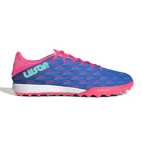 Chaussures de football personnalisées, tige synthétique violet foncé, semelle multi-clous antidérapante, crampons de football professionnels pour les sports d'hiver et d'été