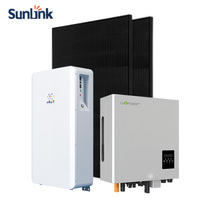 Système d'énergie solaire hybride Luxpower LXP 6000W, onduleur monophasé parallèle 6KW pour la maison