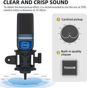 TONOR TC777 .com Meilleures ventes Microphone USB de jeu de bureau <span class=keywords><strong>pas</strong></span> <span class=keywords><strong>cher</strong></span> à succès en <span class=keywords><strong>2023</strong></span> - Product Image 5