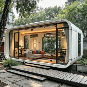 Cabina Apple de Montaje Rápido con Protección contra Salpicaduras de Sal, Alojamiento en Yate Costero, Mansión de Vacaciones VIP de Lujo - Product Image 3