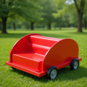Copertura di sicurezza Cupula Pp per carrelli multiuso rossa 9T8600BLA - Product Image 3