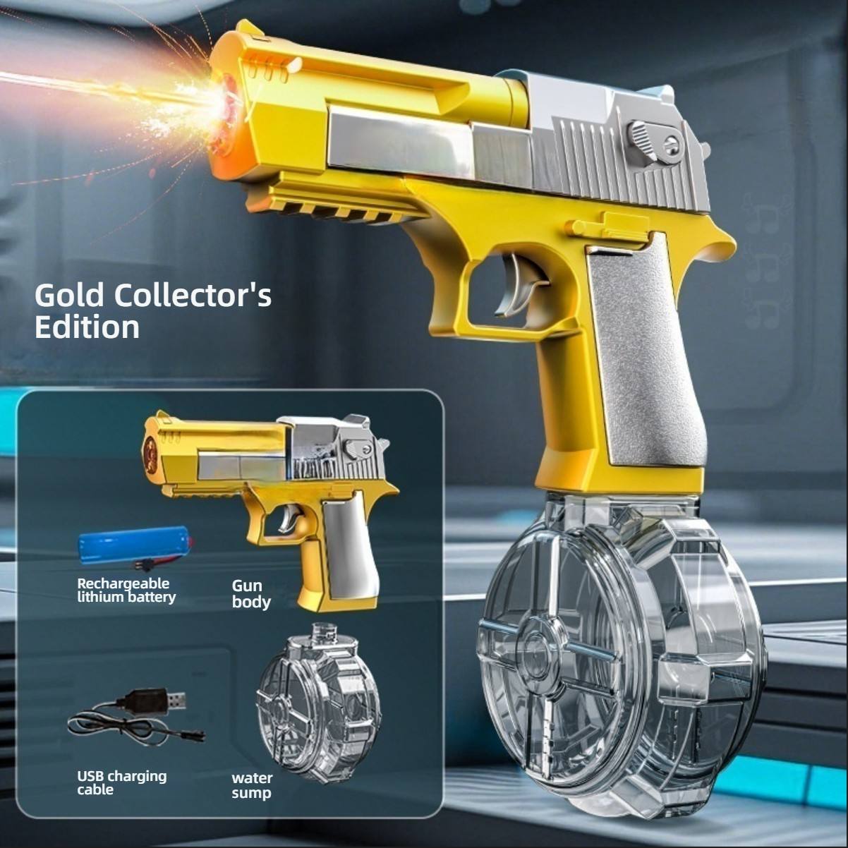 Or Intégré Flamme-Émetteur Édition Limitée Désert