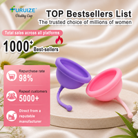 Disque menstruel en silicone de qualité médicale réutilisable avec cordon de retrait facile pour femmes, fabriqué en gros