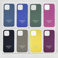 Étui en silicone pour iPhone étuis pour iPhone16 Pro Max étanche antichoc étuis de téléphone en Silicone pour iPhone16 15 14 13 12