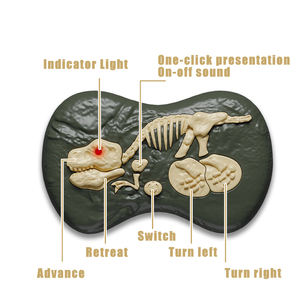 Ensemble multifonctionnel Mini RC Dinosaur & Rruck 2.4GHz Télécommande Électrique Marche Miniature Plastique Jouets électroniques pour animaux - Product Image 5