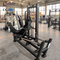 Machine de musculation des jambes multifonctionnelle pour usage commercial, en acier et cuir, pour Leg Press et Hack Squat