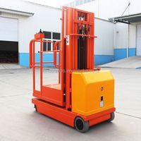 自移动电动升降机3m 4m 4.5m立式工作平台仓库库存订单拣选机升降台