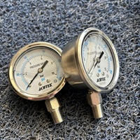 YN100BF 1000bar NPT1/2 Diameter Measuring Instrument Stainless Steel Shock Resistant High-pressure Pressure Gauge