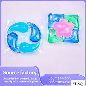 Lessives en capsules concentrées parfumées pour un nettoyage en profondeur et une décontamination puissante, parfum longue durée, en forme de gel - Product Image 6
