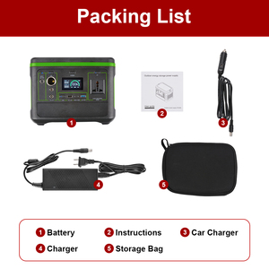แบตเตอรี่สำรองพลังงานแสงอาทิตย์ 600W 220V สถานีพลังงานลิเธียม เครื่องกำเนิดไฟฟ้าพลังงานแสงอาทิตย์ขนาดเล็ก พกพาได้ สถานีชาร์จแบตสำรอง - Product Image 6