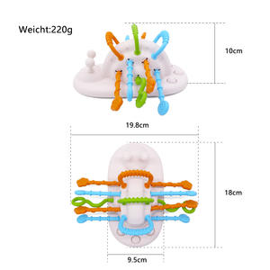<span class=keywords><strong>Jouet</strong></span> sensoriel <span class=keywords><strong>pour</strong></span> bébé en gros <span class=keywords><strong>avec</strong></span> <span class=keywords><strong>ventouse</strong></span> <span class=keywords><strong>pour</strong></span> fenêtre, porte, <span class=keywords><strong>chaise</strong></span> <span class=keywords><strong>haute</strong></span>, <span class=keywords><strong>jouet</strong></span> d'activité en silicone sans BPA <span class=keywords><strong>pour</strong></span> nourrisson - Product Image 3
