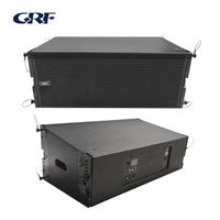 Altavoz Activo Profesional de Dos Vías, Altavoces de Línea de 10 Pulgadas, Sistema de Sonido Amplificado, Resistente al Agua, para Conciertos y Escenarios