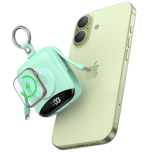 <span class=keywords><strong>Batterie</strong></span> <span class=keywords><strong>externe</strong></span> 10000 mAh, chargeur portable, porte-clés, câbles intégrés et écran LED, charge rapide <span class=keywords><strong>pour</strong></span> téléphone et montre, voyage en avion - Product Image 1