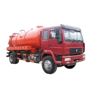 10CBM 20 CBM ucuz vakum vidanjör yeni kullanılan kanalizasyon temiz drenaj vakum septik kamyon