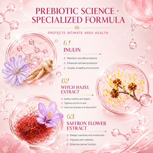 Ensemble de soins féminins prébiotiques Kormesic Private Label, soins intimes pour femmes, gel lavant féminin halal naturel, crème nettoyante douce - Product Image 3