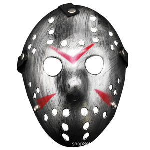 Máscara de Plástico de Terror de Dibujos Animados para <span class=keywords><strong>Disfraz</strong></span> de Halloween, Freddy vs. <span class=keywords><strong>Jason</strong></span>, Engrosada, Suministros para Fiestas y Festivales, Venta al por Mayor - Product Image 6