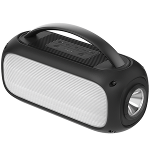 Altavoz Inalámbrico M10L con Malla Metálica, Linterna, Banco de Energía de 5000mAh, Manos Libres, AUX, para Cine en Casa y Fiestas al Aire Libre, 30W - Product Image 5